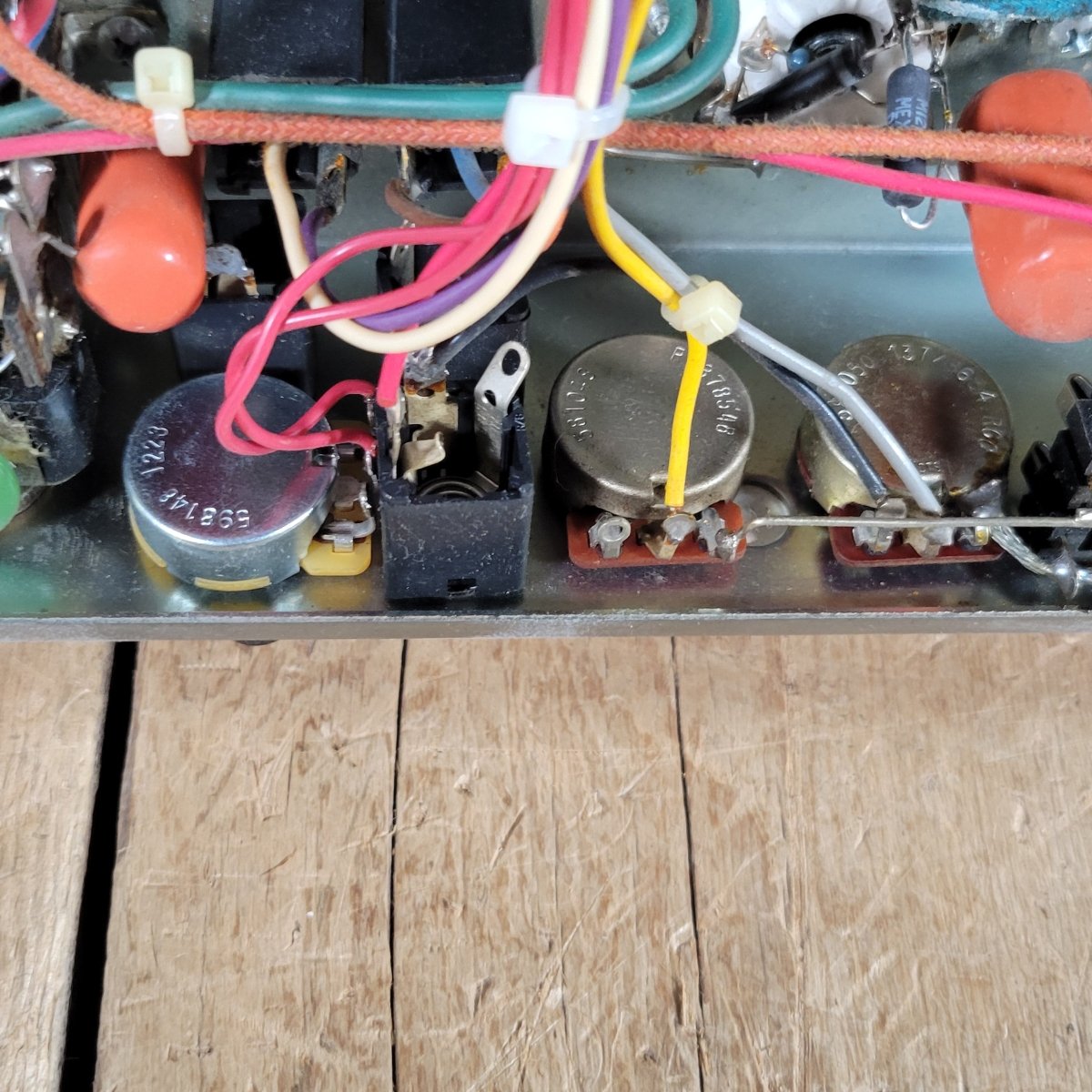 SOLD - Mesa Boogie 1986 Mark III Purple Stripe Simul Class with Mike B Reverb and R2 Volume Mod - Mahar's Vintage Guitars