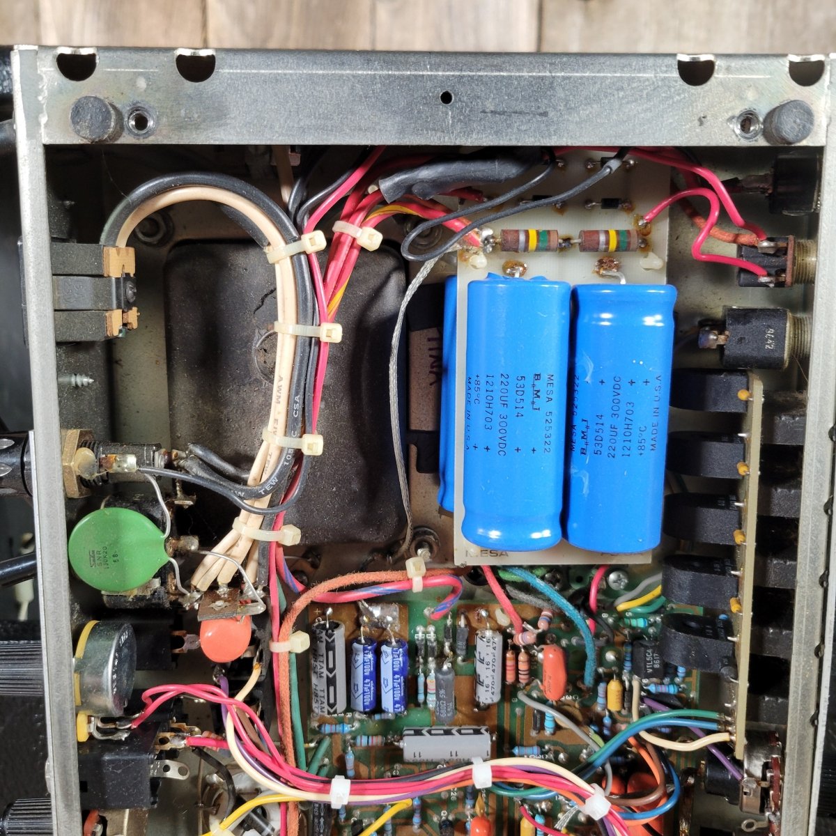 SOLD - Mesa Boogie 1986 Mark III Purple Stripe Simul Class with Mike B Reverb and R2 Volume Mod - Mahar's Vintage Guitars