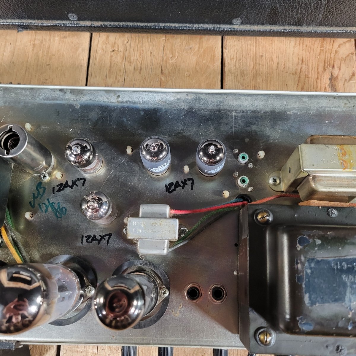 SOLD - Mesa Boogie 1986 Mark III Purple Stripe Simul Class with Mike B Reverb and R2 Volume Mod - Mahar's Vintage Guitars