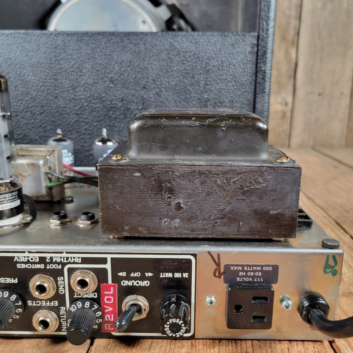 SOLD - Mesa Boogie 1986 Mark III Purple Stripe Simul Class with Mike B Reverb and R2 Volume Mod - Mahar's Vintage Guitars