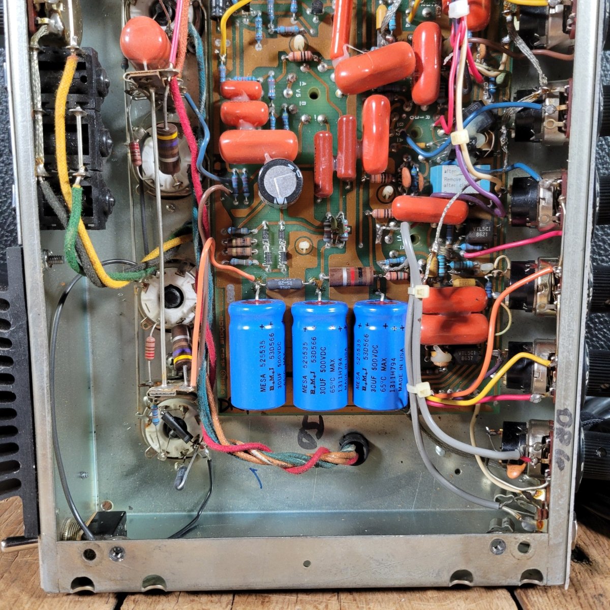 SOLD - Mesa Boogie 1986 Mark III Purple Stripe Simul Class with Mike B Reverb and R2 Volume Mod - Mahar's Vintage Guitars