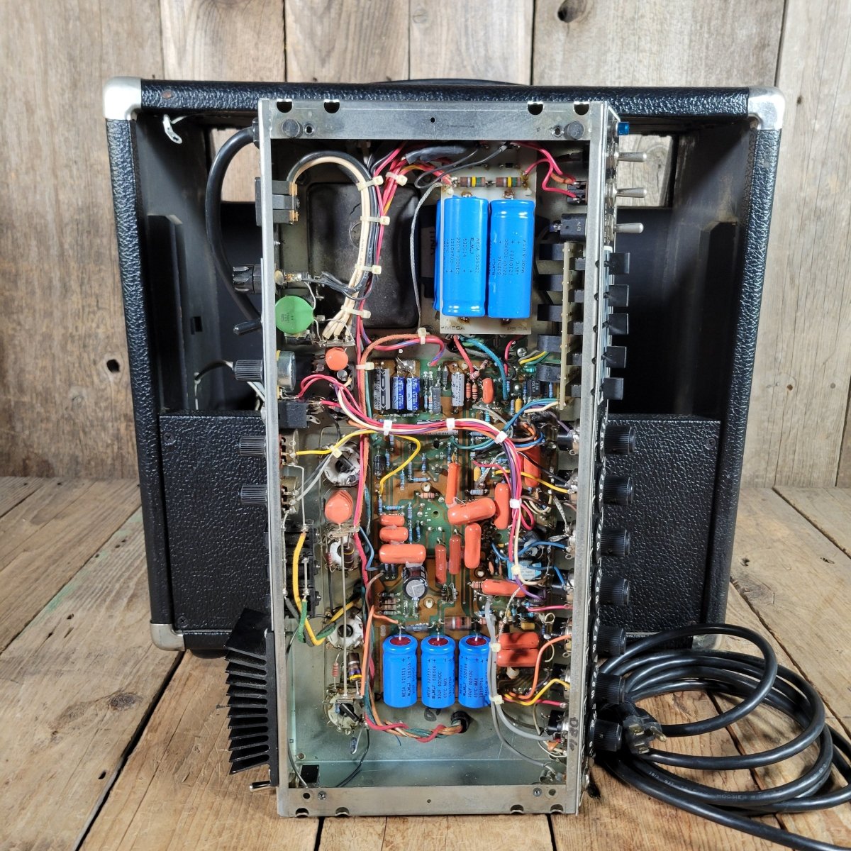 SOLD - Mesa Boogie 1986 Mark III Purple Stripe Simul Class with Mike B Reverb and R2 Volume Mod - Mahar's Vintage Guitars