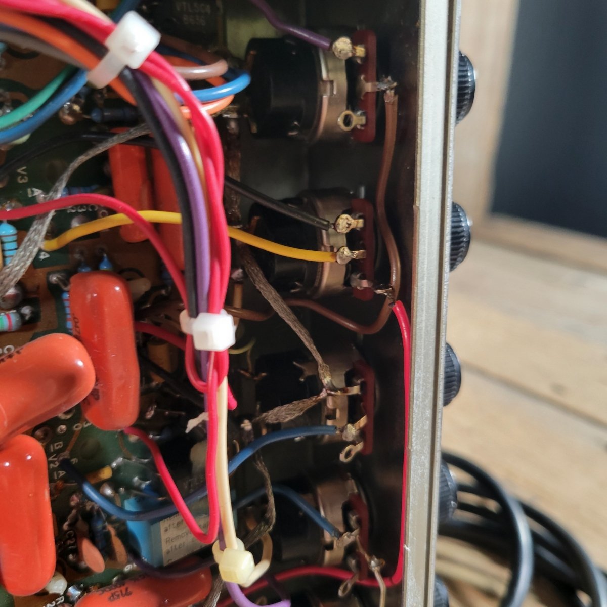 SOLD - Mesa Boogie 1986 Mark III Purple Stripe Simul Class with Mike B Reverb and R2 Volume Mod - Mahar's Vintage Guitars