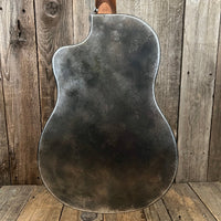 SOLD - Mule Resophonic Tri Cone Resonator Acoustic Electric Aged Cutaway - Mahar's Vintage Guitars