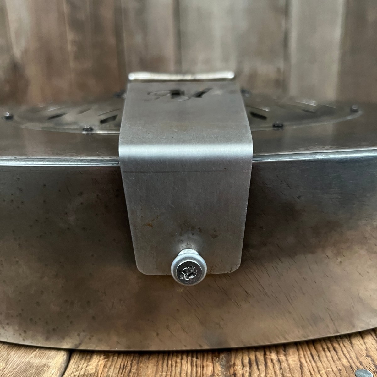 SOLD - Mule Resophonic Tri Cone Resonator Acoustic Electric Aged Cutaway - Mahar's Vintage Guitars