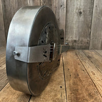 SOLD - Mule Resophonic Tri Cone Resonator Acoustic Electric Aged Cutaway - Mahar's Vintage Guitars