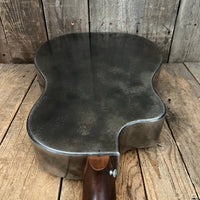 SOLD - Mule Resophonic Tri Cone Resonator Acoustic Electric Aged Cutaway - Mahar's Vintage Guitars