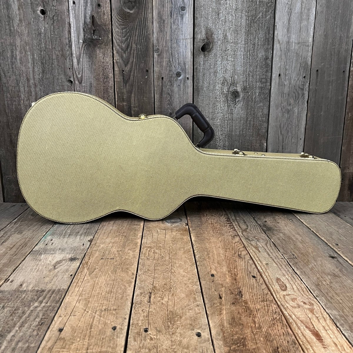 SOLD - Mule Resophonic Tri Cone Resonator Acoustic Electric Aged Cutaway - Mahar's Vintage Guitars