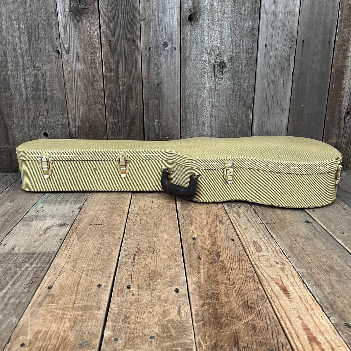 SOLD - Mule Resophonic Tri Cone Resonator Acoustic Electric Aged Cutaway - Mahar's Vintage Guitars