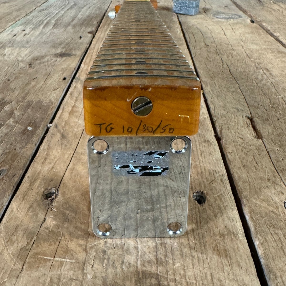 SOLD - Nacho Blackguard Nachocaster Soft V to D Neck "Doris" 2020 Butterscotch Blonde - Mahar's Vintage Guitars