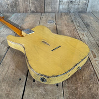 SOLD - Nacho Blackguard Nachocaster Soft V to D Neck "Doris" 2020 Butterscotch Blonde - Mahar's Vintage Guitars