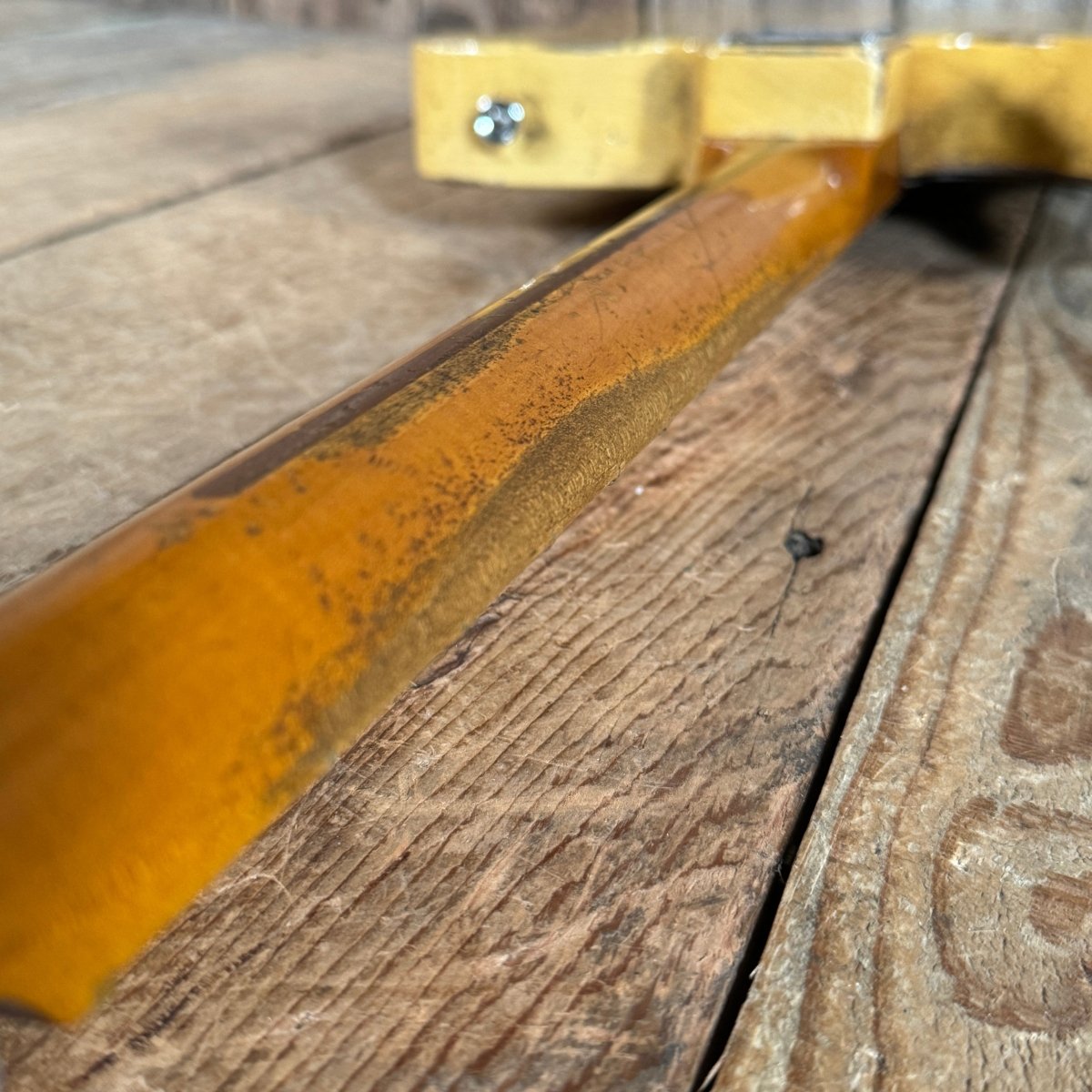 SOLD - Nacho Blackguard Nachocaster Soft V to D Neck "Doris" 2020 Butterscotch Blonde - Mahar's Vintage Guitars