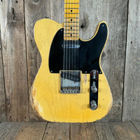 SOLD - Nacho Blackguard Nachocaster Soft V to D Neck "Doris" 2020 Butterscotch Blonde - Mahar's Vintage Guitars