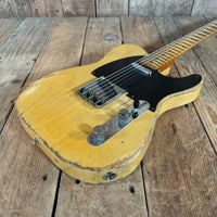SOLD - Nacho Blackguard Nachocaster Soft V to D Neck "Doris" 2020 Butterscotch Blonde - Mahar's Vintage Guitars