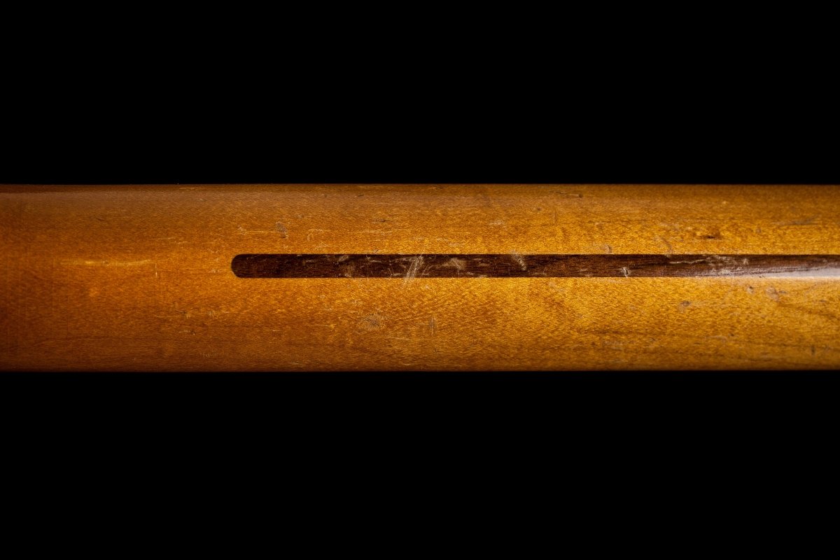 SOLD - Nacho Blackguard V Neck Stock Neck Humbucker 2020 Butterscotch Blonde - Mahar's Vintage Guitars