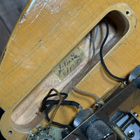 SOLD - Nacho Blackguard V Neck Stock Neck Humbucker 2020 Butterscotch Blonde - Mahar's Vintage Guitars