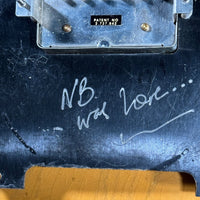 SOLD - Nacho Blackguard V Neck Stock Neck Humbucker 2020 Butterscotch Blonde - Mahar's Vintage Guitars