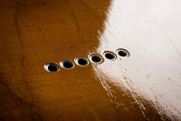 SOLD - Nacho Blackguard V Neck Stock Neck Humbucker 2020 Butterscotch Blonde - Mahar's Vintage Guitars