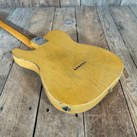 SOLD - Nacho Blackguard V Neck Stock Neck Humbucker 2020 Butterscotch Blonde - Mahar's Vintage Guitars