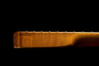 SOLD - Nacho Blackguard V Neck Stock Neck Humbucker 2020 Butterscotch Blonde - Mahar's Vintage Guitars