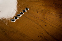 SOLD - Nacho Blackguard V Neck Stock Neck Humbucker 2020 Butterscotch Blonde - Mahar's Vintage Guitars