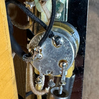 SOLD - Nacho Blackguard V Neck Stock Neck Humbucker 2020 Butterscotch Blonde - Mahar's Vintage Guitars