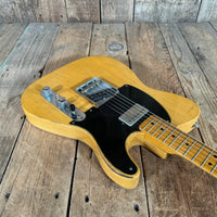 SOLD - Nacho Blackguard V Neck Stock Neck Humbucker 2020 Butterscotch Blonde - Mahar's Vintage Guitars