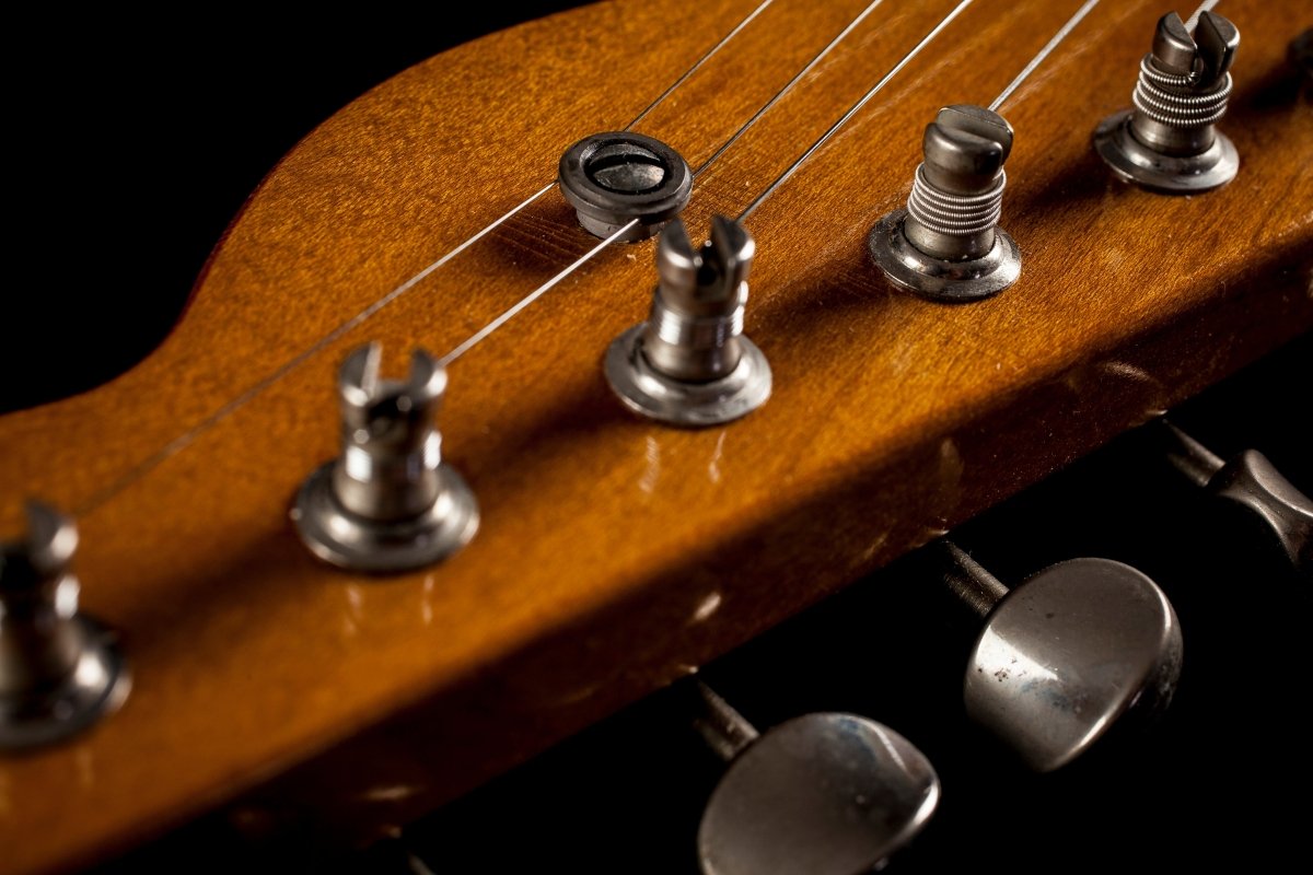 SOLD - Nacho Blackguard V Neck Stock Neck Humbucker 2020 Butterscotch Blonde - Mahar's Vintage Guitars