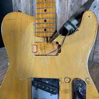 SOLD - Nacho Blackguard V Neck Stock Neck Humbucker 2020 Butterscotch Blonde - Mahar's Vintage Guitars