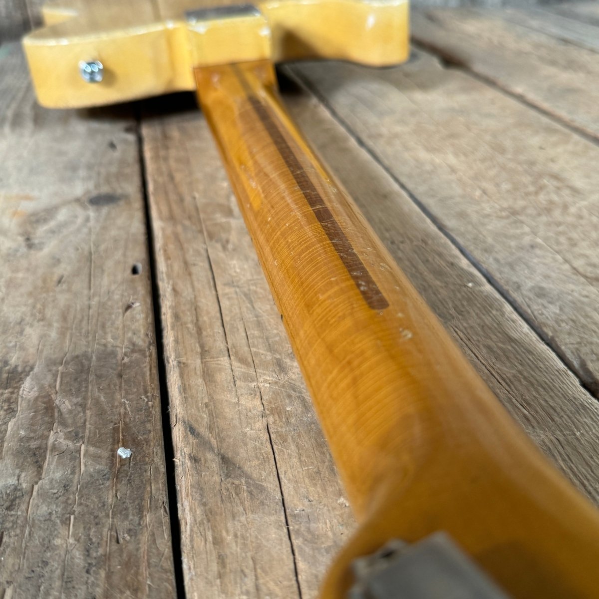 SOLD - Nacho Guitars Nacho Blackguard "Emma" 2023 Aged Butterscotch Blonde - Mahar's Vintage Guitars