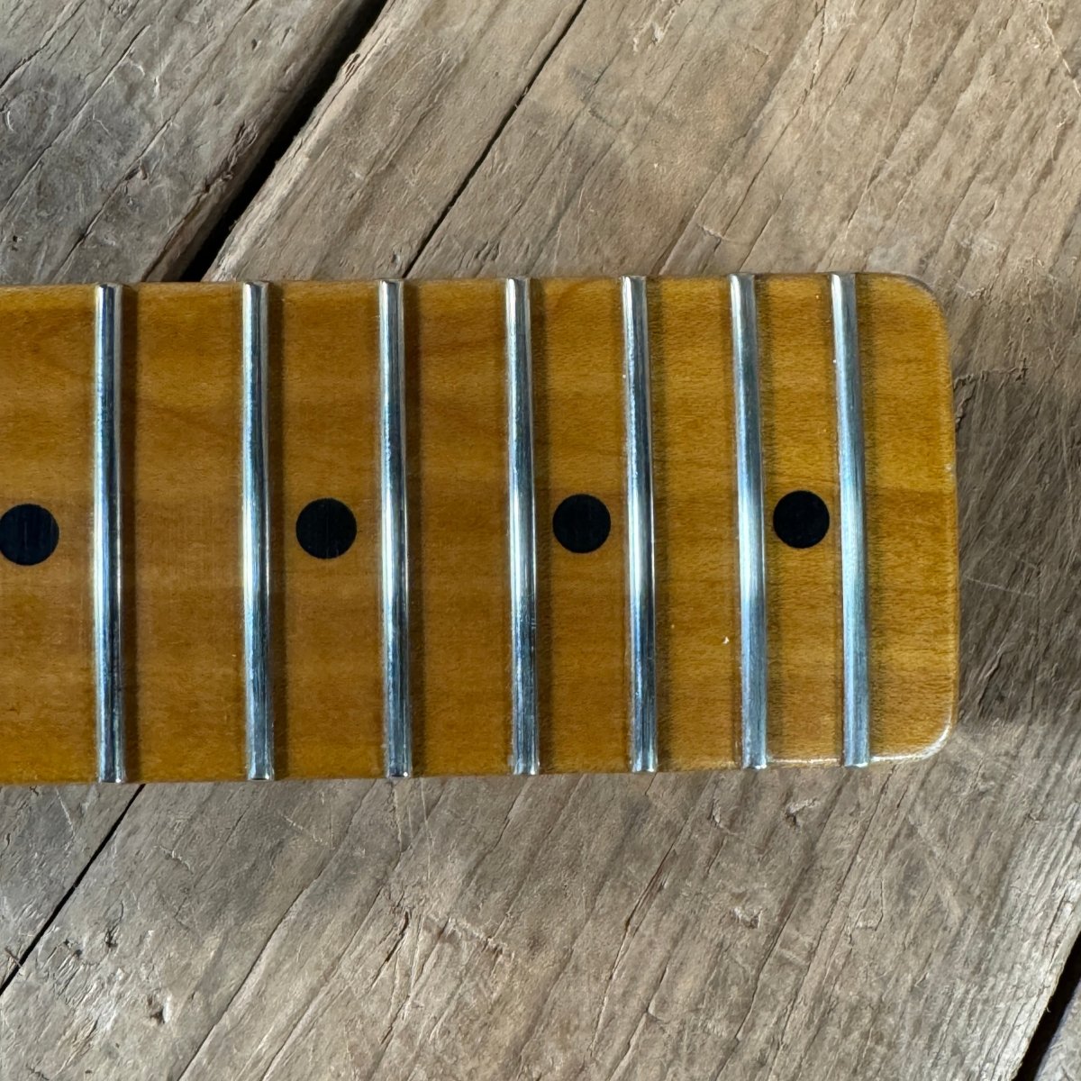 SOLD - Nacho Guitars Nacho Blackguard "Emma" 2023 Aged Butterscotch Blonde - Mahar's Vintage Guitars