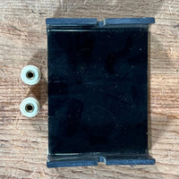 SOLD - National Dynamic Six String Lap Steel 1952 Black and White - Mahar's Vintage Guitars