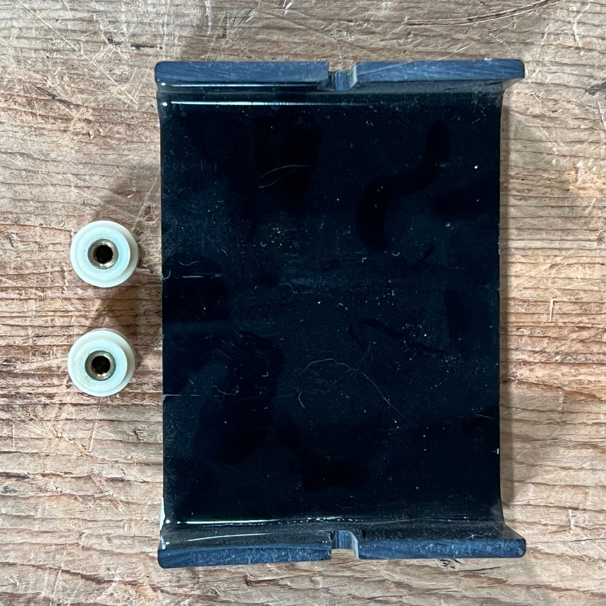 SOLD - National Dynamic Six String Lap Steel 1952 Black and White - Mahar's Vintage Guitars