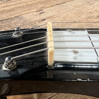 SOLD - National Dynamic Six String Lap Steel 1952 Black and White - Mahar's Vintage Guitars