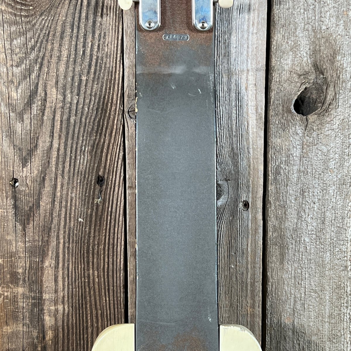 SOLD - National Dynamic Six String Lap Steel 1952 Black and White - Mahar's Vintage Guitars