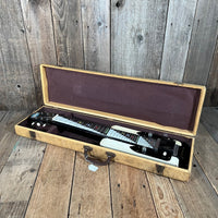 SOLD - National Dynamic Six String Lap Steel 1952 Black and White - Mahar's Vintage Guitars