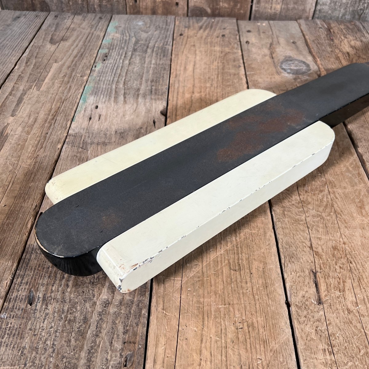 SOLD - National Dynamic Six String Lap Steel 1952 Black and White - Mahar's Vintage Guitars