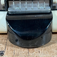 SOLD - National Dynamic Six String Lap Steel 1952 Black and White - Mahar's Vintage Guitars