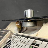SOLD - National Dynamic Six String Lap Steel 1952 Black and White - Mahar's Vintage Guitars