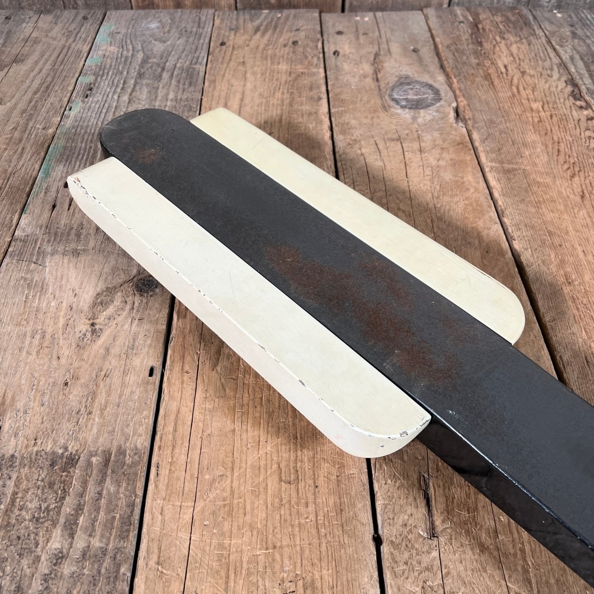 SOLD - National Dynamic Six String Lap Steel 1952 Black and White - Mahar's Vintage Guitars