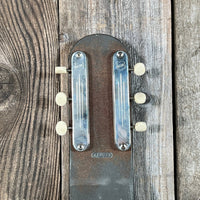 SOLD - National Dynamic Six String Lap Steel 1952 Black and White - Mahar's Vintage Guitars