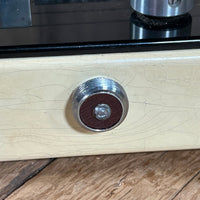 SOLD - National Dynamic Six String Lap Steel 1952 Black and White - Mahar's Vintage Guitars