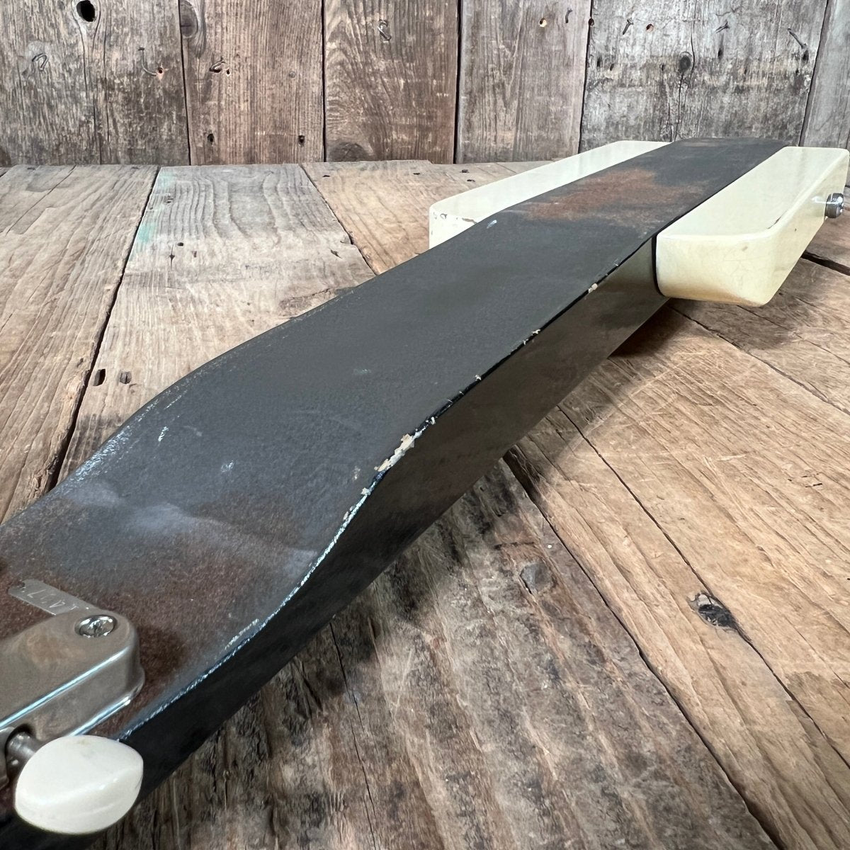 SOLD - National Dynamic Six String Lap Steel 1952 Black and White - Mahar's Vintage Guitars