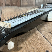 SOLD - National Dynamic Six String Lap Steel 1952 Black and White - Mahar's Vintage Guitars