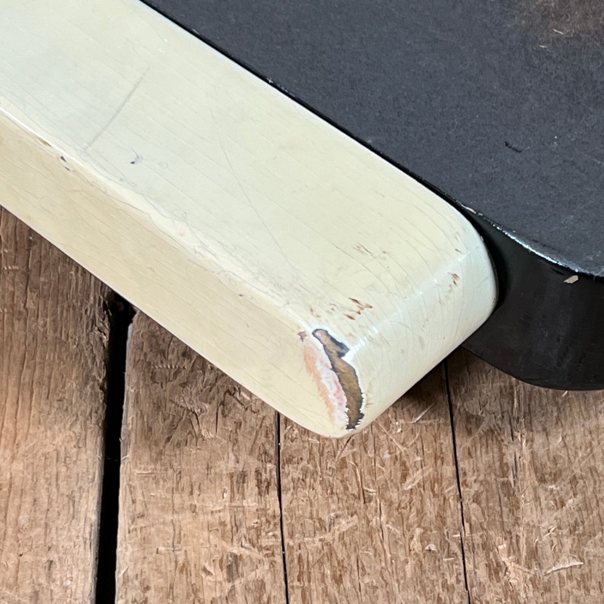 SOLD - National Dynamic Six String Lap Steel 1952 Black and White - Mahar's Vintage Guitars