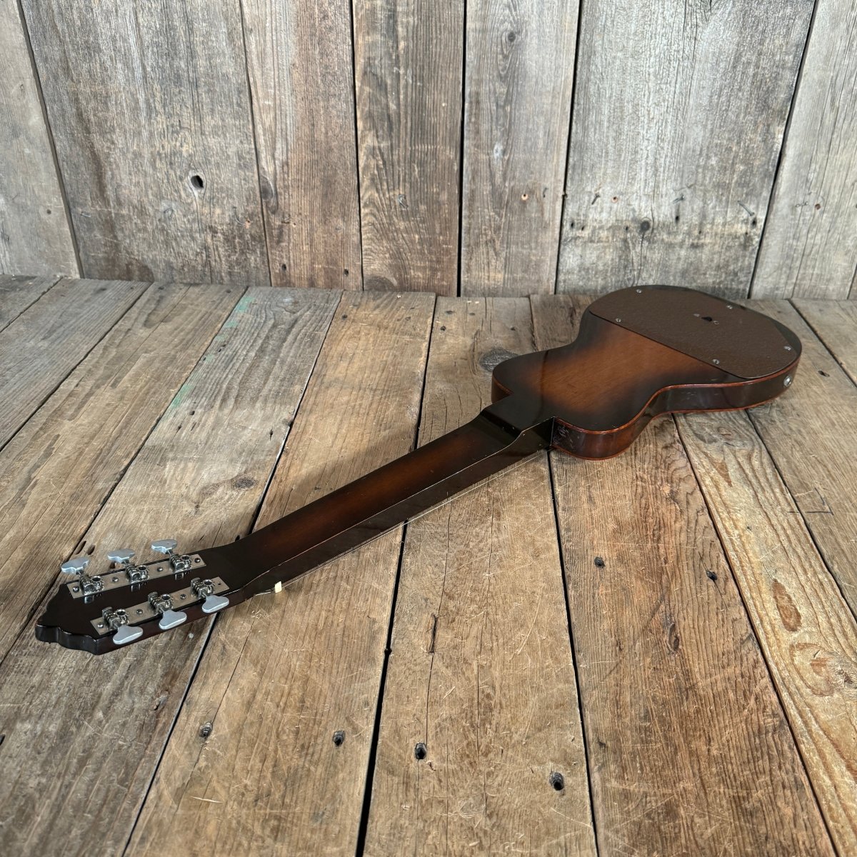 SOLD - Oahu Deluxe Lap Steel Kay made 1940's Sunburst - Mahar's Vintage Guitars