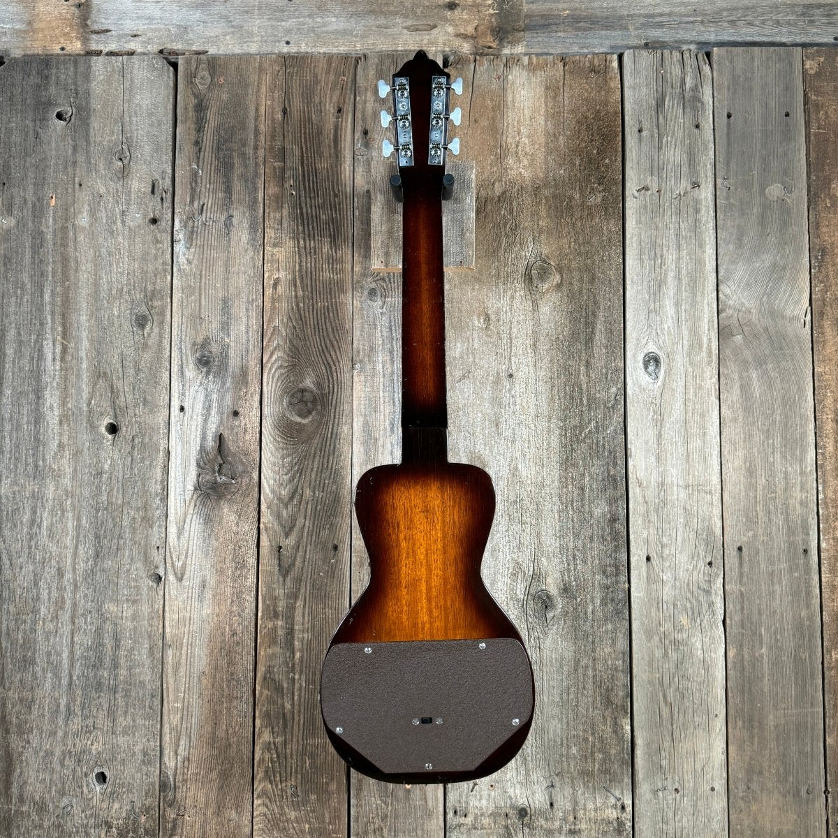 SOLD - Oahu Deluxe Lap Steel Kay made 1940's Sunburst - Mahar's Vintage Guitars