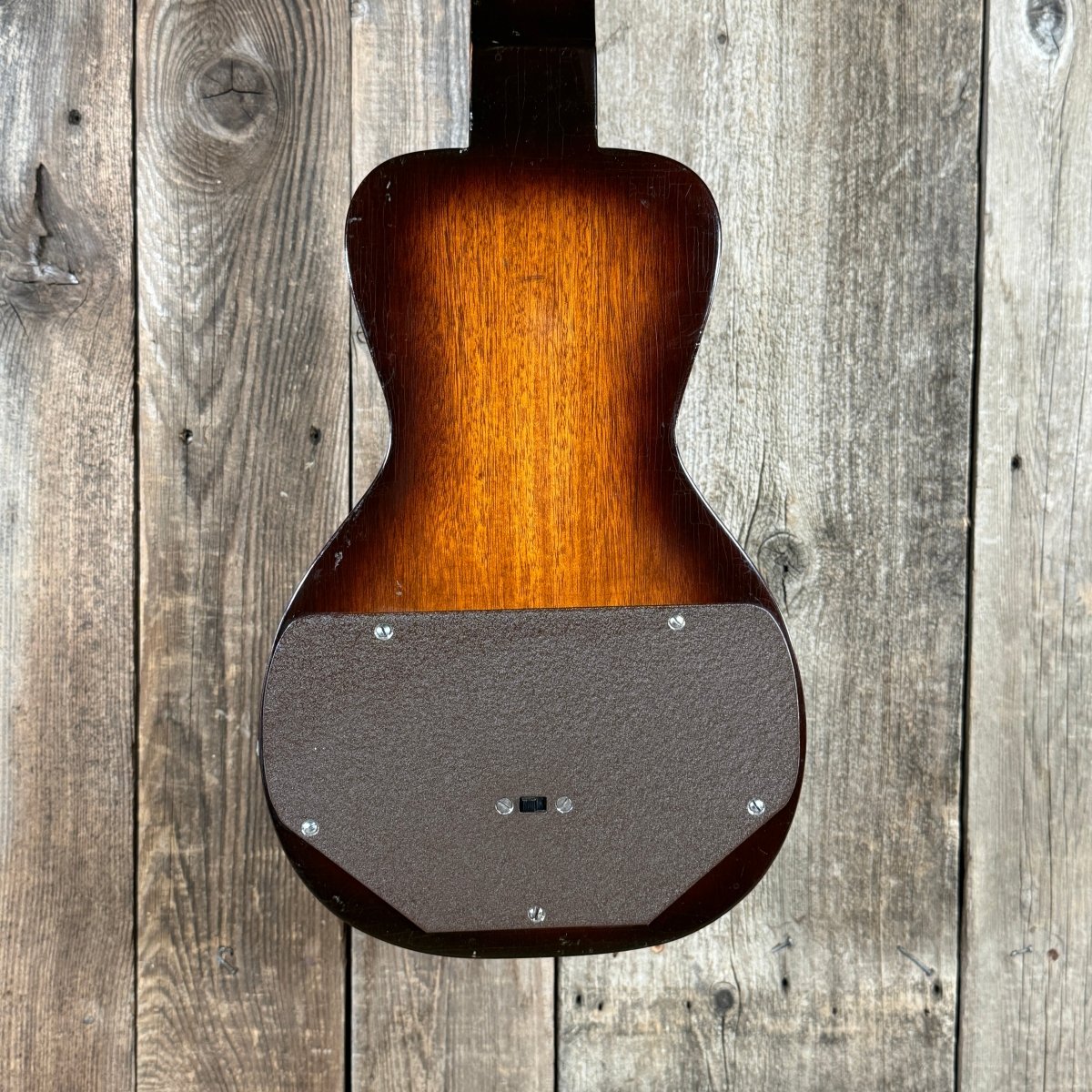 SOLD - Oahu Deluxe Lap Steel Kay made 1940's Sunburst - Mahar's Vintage Guitars