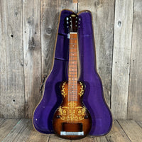 SOLD - Oahu Deluxe Lap Steel Kay made 1940's Sunburst - Mahar's Vintage Guitars