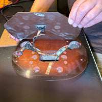 SOLD - Oahu Deluxe Lap Steel Kay made 1940's Sunburst - Mahar's Vintage Guitars